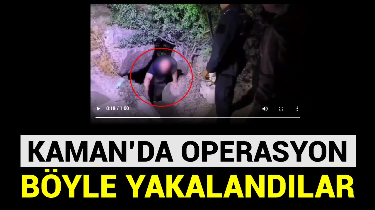 Kaman’da Jandarma’dan kaçakçılara operasyon