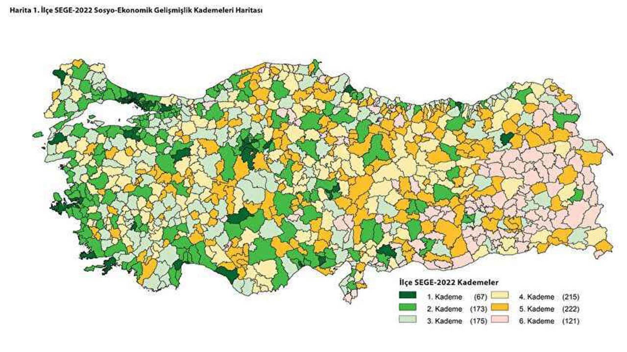 Türkiye’nin en gelişmiş 10 ilçesinden 2’si Ankara’da