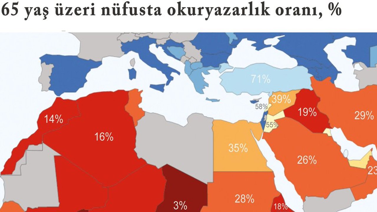 Türkiye'de flaş istatistik: 65 yaş üstü nüfusta eğitim düzeyi yüksek