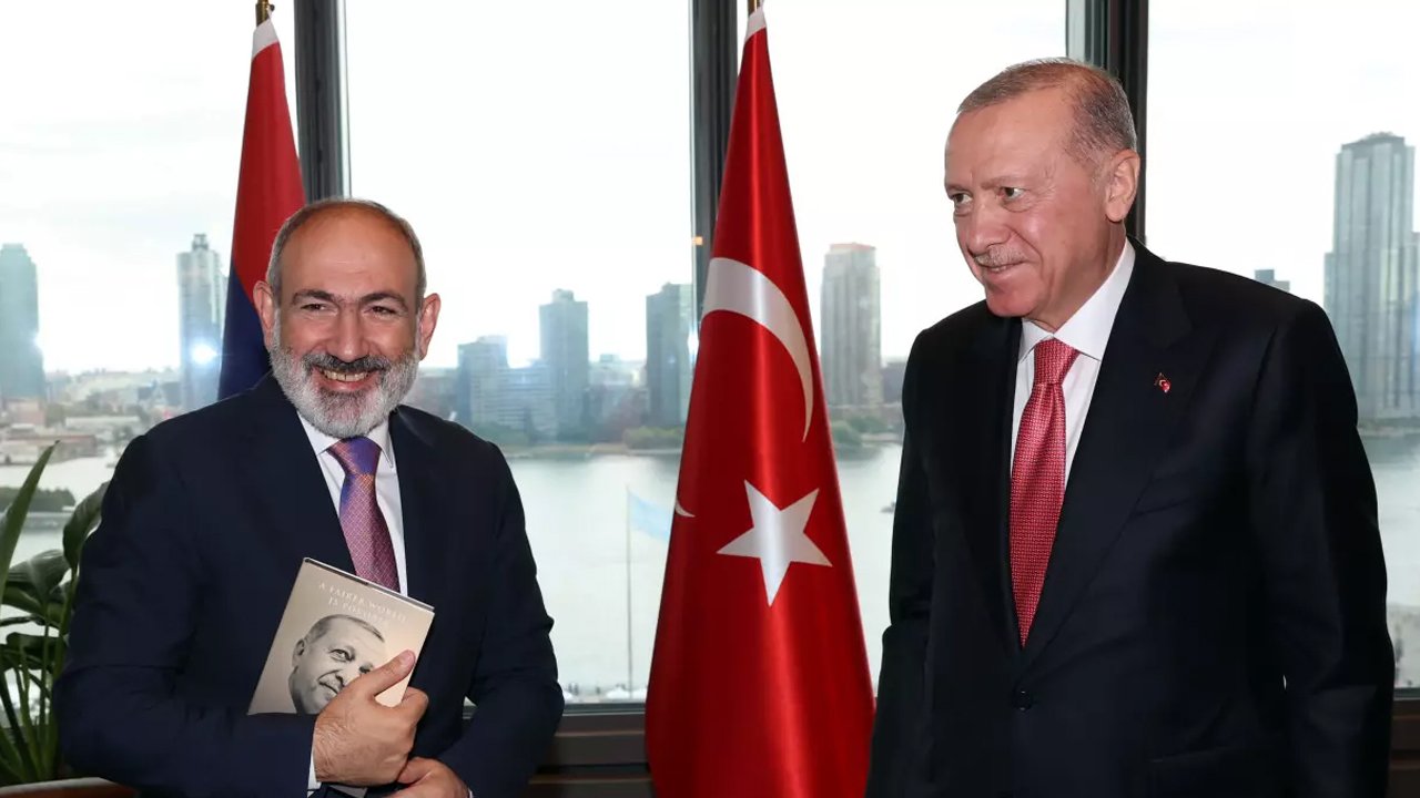 Cumhurbaşkanı Erdoğan New York'ta Paşinyan'ı kabul etti