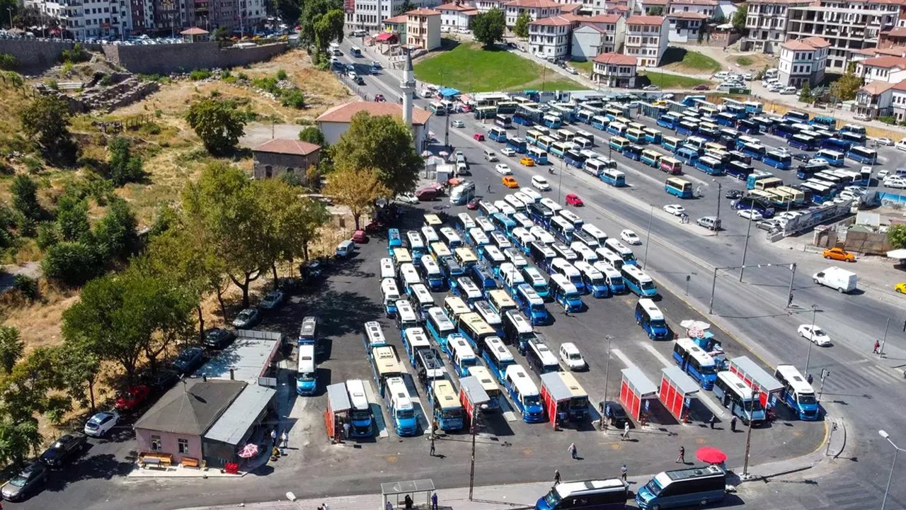 Ankara Bentderesi'ndeki toplam 600 dolmuş yer altına taşınıyor