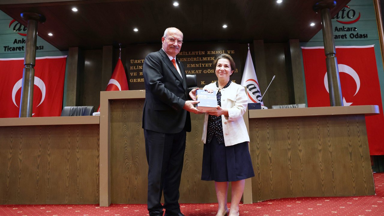 Türk Yurdu Ankara Kitabı ATO'da tanıtıldı