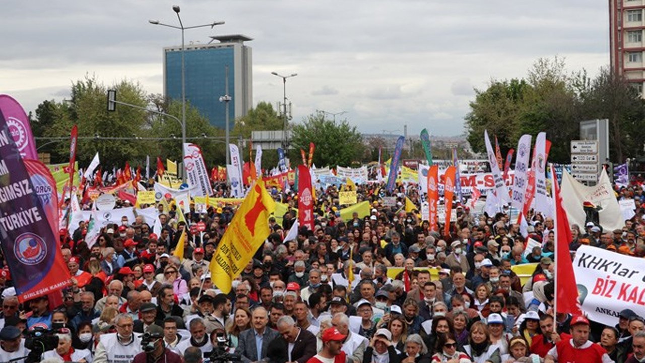 Türk-İş'ten dev Ankara mitingi: "Zordayız geçinemiyoruz"