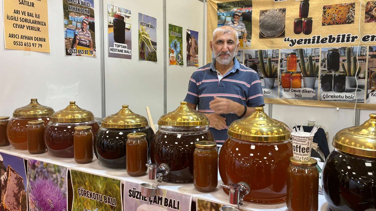 Tıbbi ballar fuarda görücüye çıktı: Sağlık sorunu yaşayanlar tercih ediyor