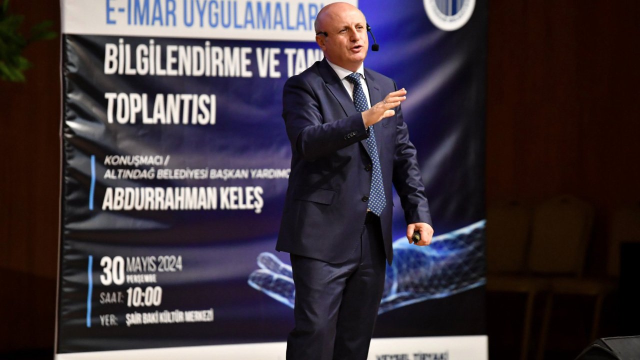 Altındağ E-İmar'a geçti: Kuruma gelmeye gerek kalmayacak