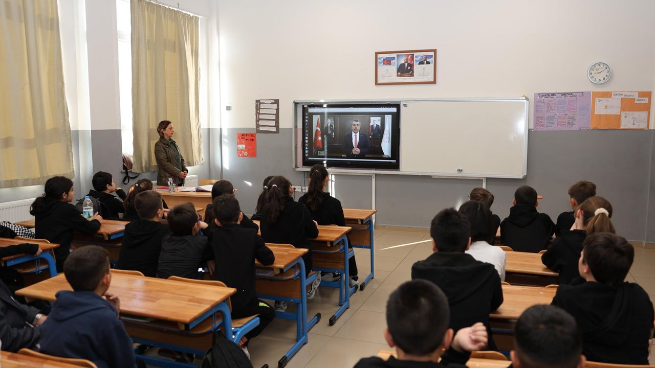 81 ilde okullarda gösterilen MEB filmi, Ankara'da Bağlıca'da gösterildi