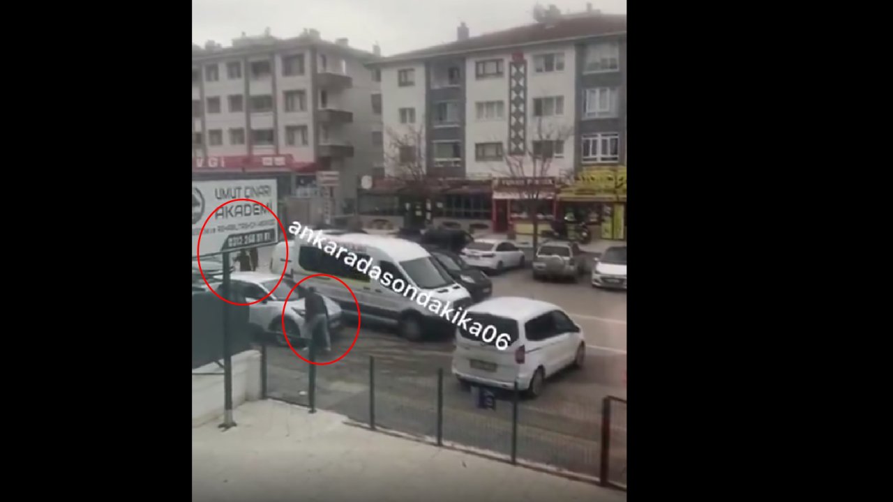 Etimesgut Süvari Mahallesi'nde silahlı çatışma