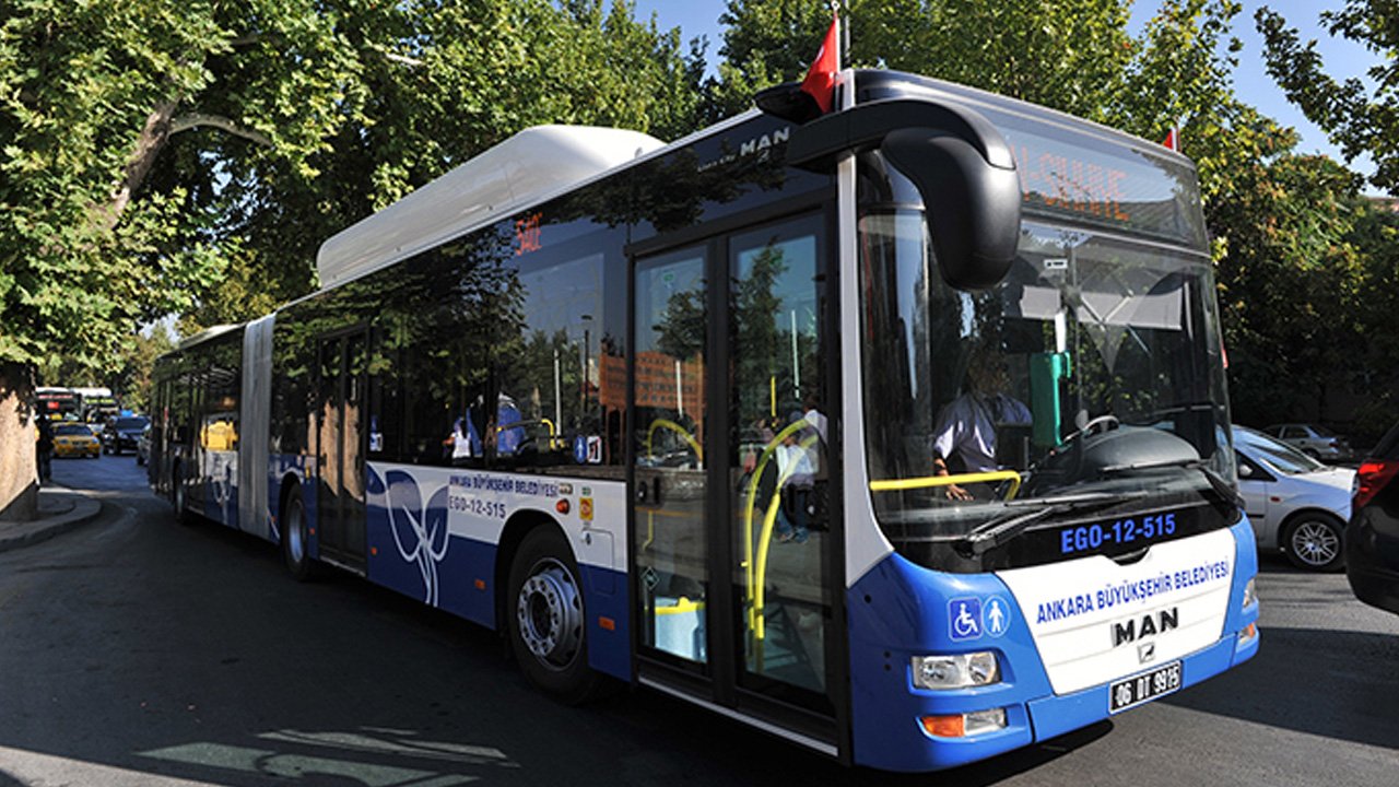 Ankara'da iki işlek EGO hattında güncellemeye gidildi