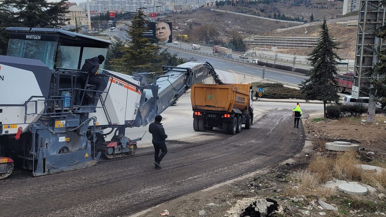 Ankara Natoyolu'nun kronik trafik sorunu çözüme kavuştu