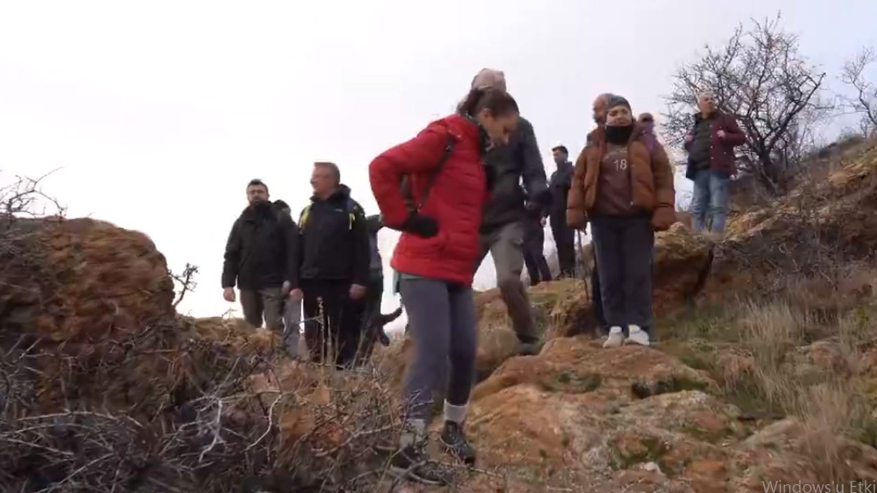 Beypazarı doğa yürüyüşlerinin son durağı Kösk Yaylası oldu