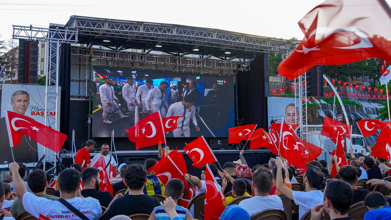 Ankara’da milli maç heyecanı: Dev ekranlarda yayınlanacak