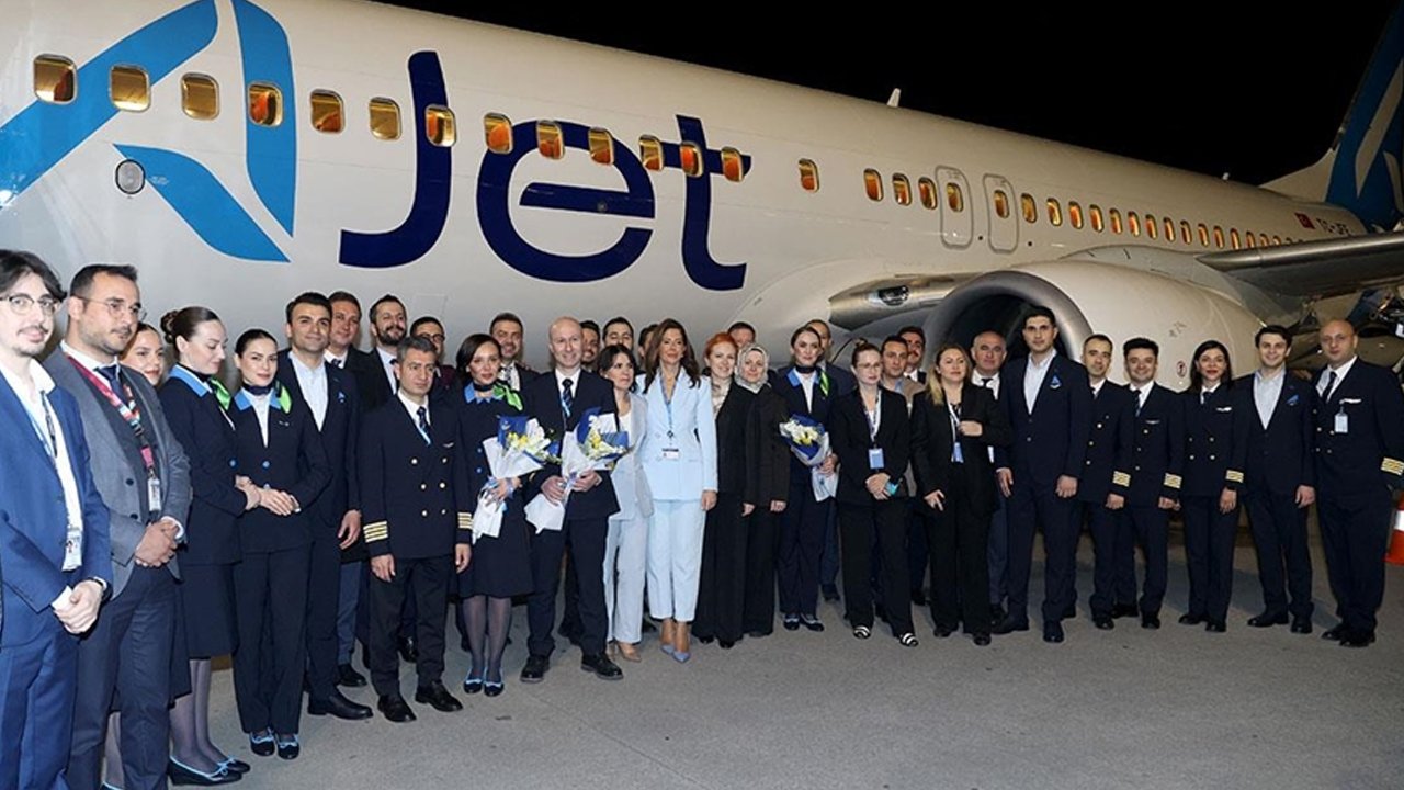 AJet ilk yılında 123 bin 425 uçuş gerçekleştirdi