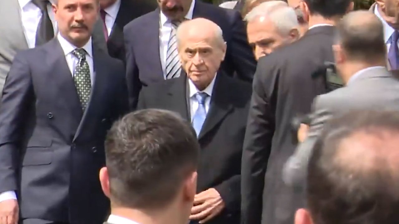 Devlet Bahçeli operasyon sonrası ilk kez görüntülendi