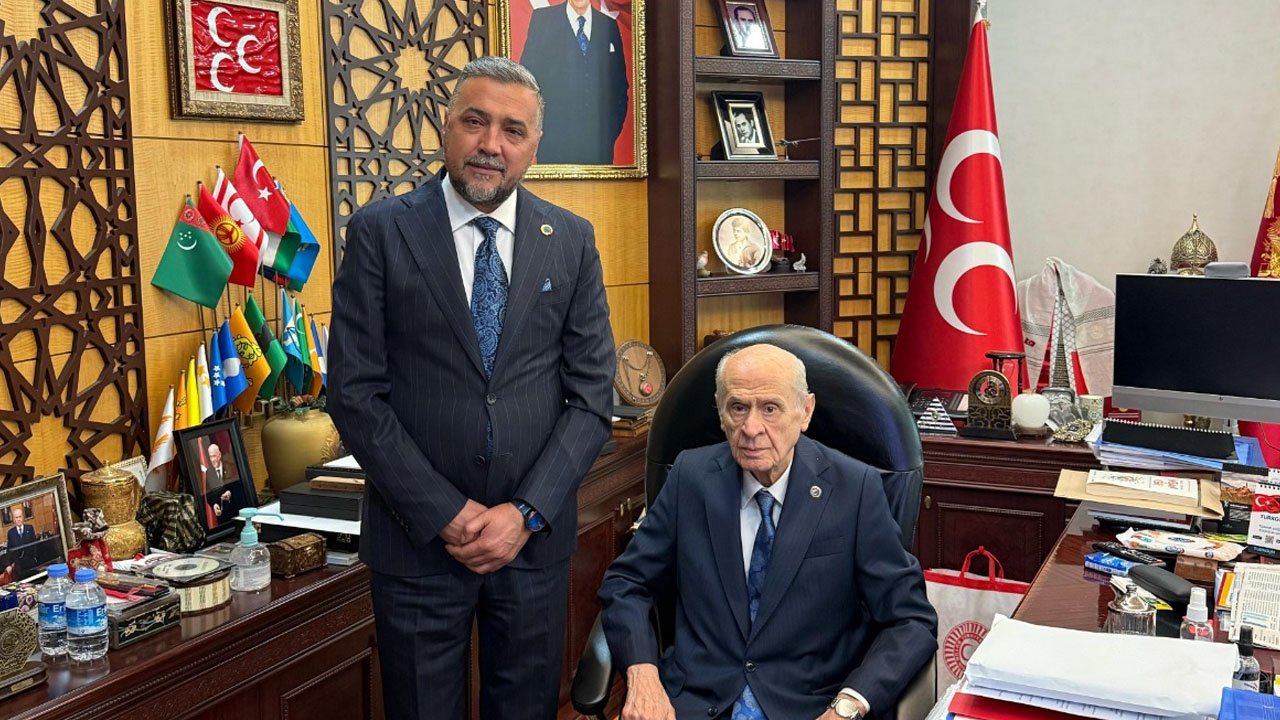 MHP Ankara İl Başkanı, Devlet Bahçeli'nin yeni fotoğrafını yayınladı