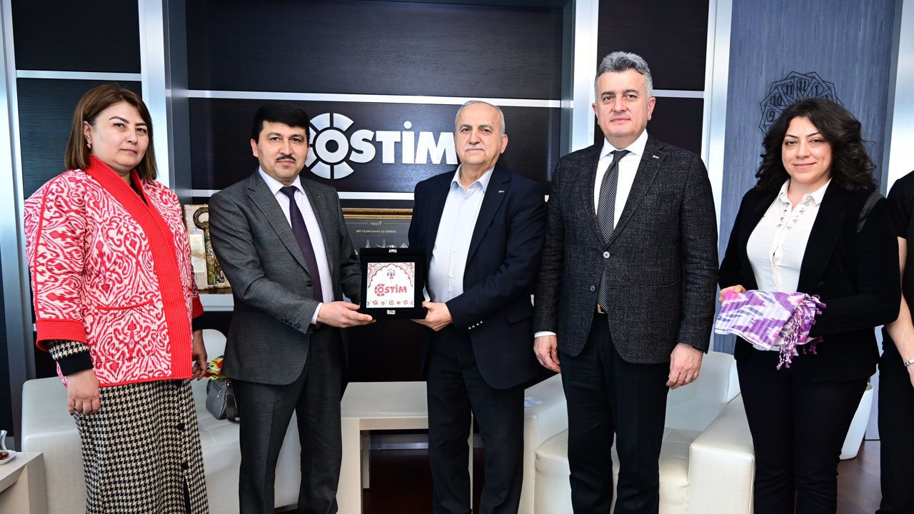 Özbekistan’dan Ostim’e akademik ziyaret: İş birliği mesajı verildi