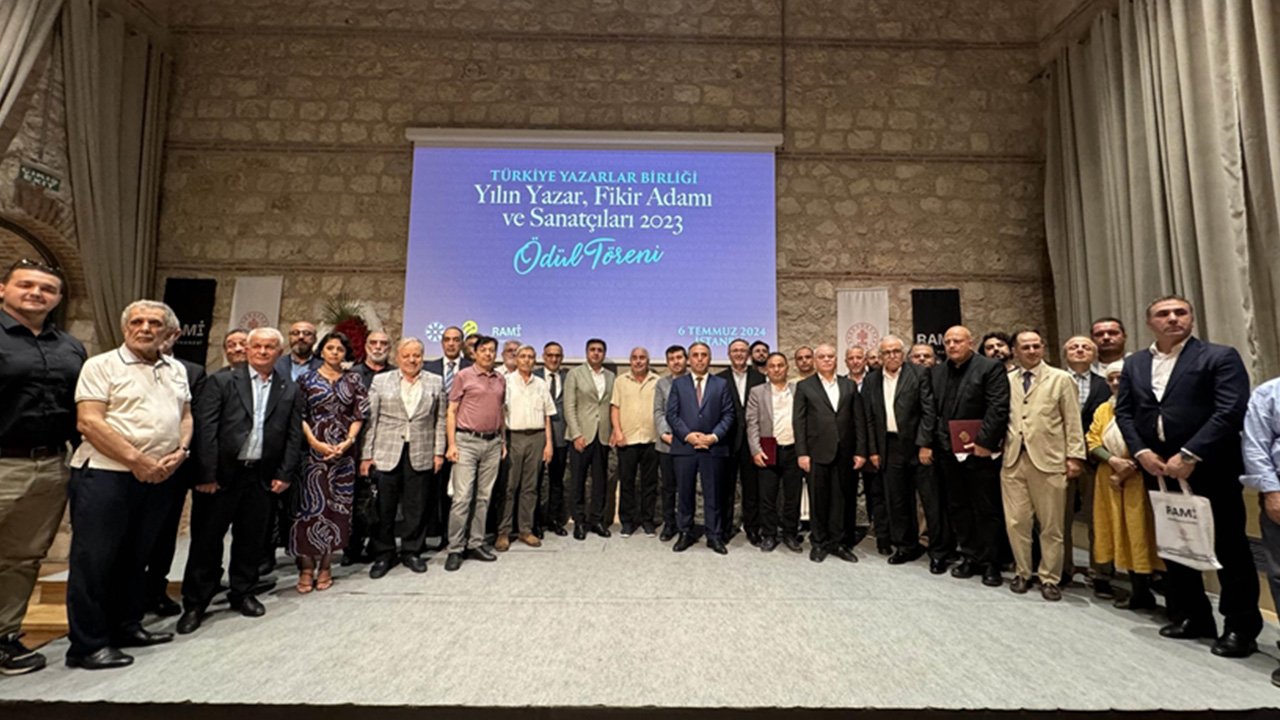 TYB’nin “2024 Yılının Yazar, Fikir Adamı ve Sanatçıları” ödülleri sahiplerini buluyor