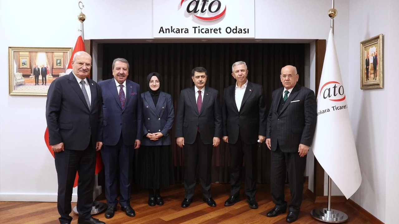 Ankara Valisi Vasip Şahin ile ABB Başkanı Mansur Yavaş bir araya geldi
