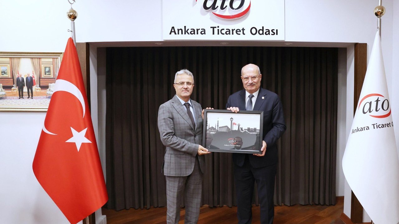 Ankaralı patronlar Kamu Gözetimi Kurumu heyetini ağırladı