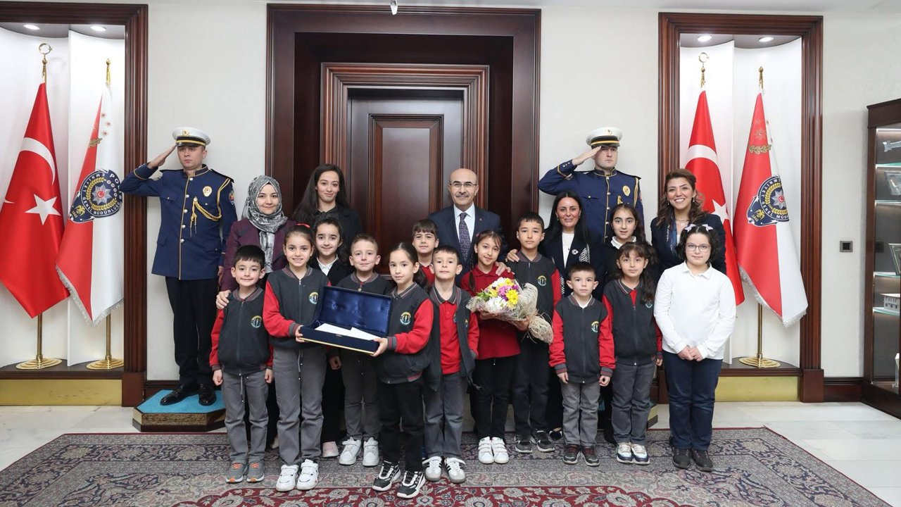 Altındağlı öğrencilerden Şırnak’taki polislere jest: Mektup gönderdiler