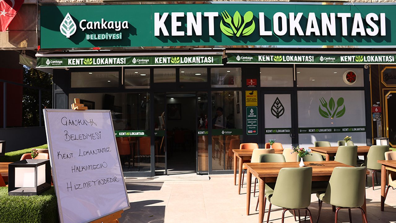 Çankaya Kent Lokantası'nın 14-18 Nisan haftalık menüsü belli oldu