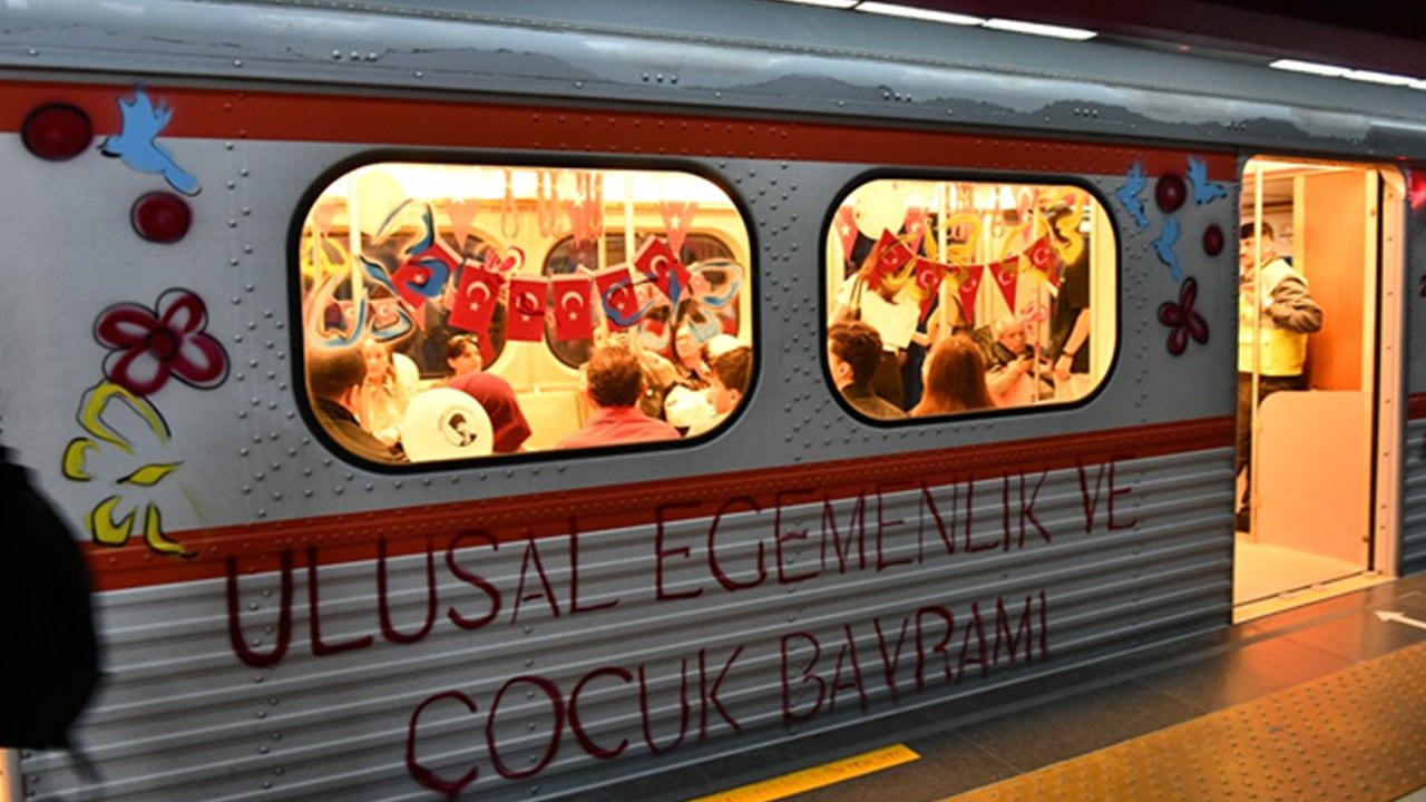 Ankara’nın nostalji treni 23 Nisan’da raylara döndü