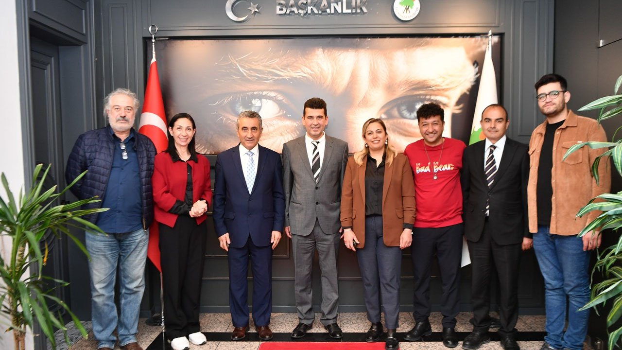 İşitme engelli vatandaşlar Mamak Belediyesi'ni ziyaret etti