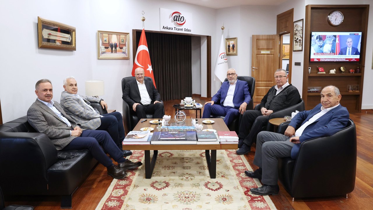 ATO Başkanı Gürsel Baran Tarım Ürünleri Komitesi’ni ağırladı