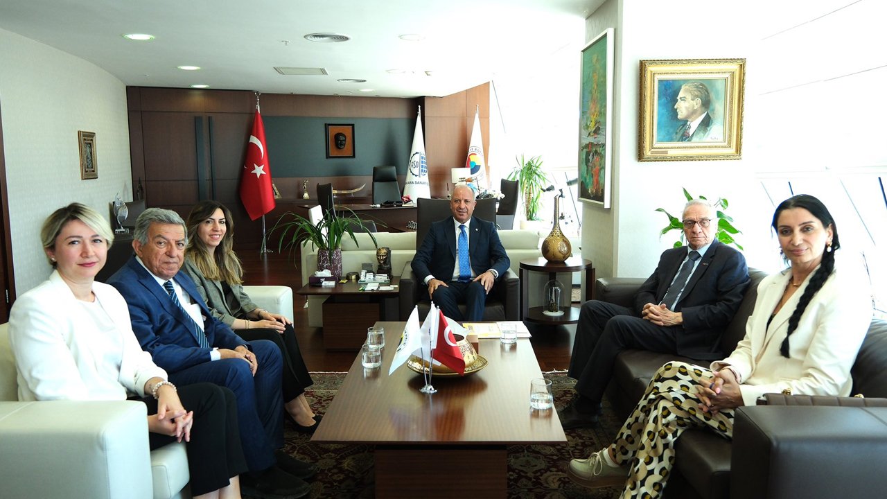 Ankara Sanayi Odası TOSYÖV heyetini ağırladı