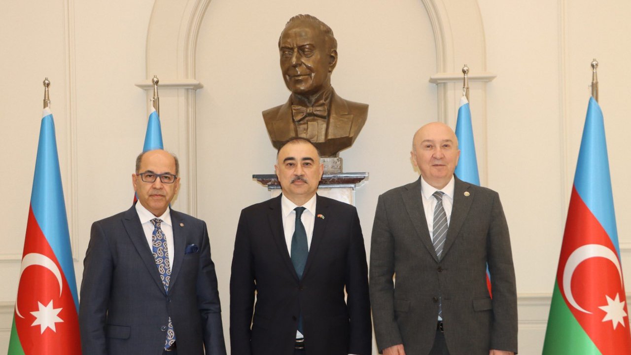 Kahramanmaraş heyeti Ankara'da Azerbaycan Elçiliği'nde ağırlandı