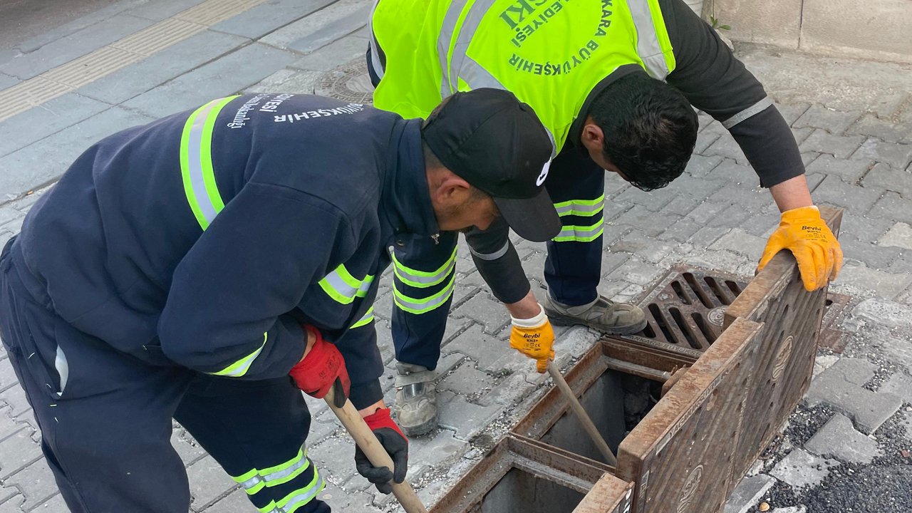 ASKİ’den Çamlıdere’de su taşkınlarına karşı önlem