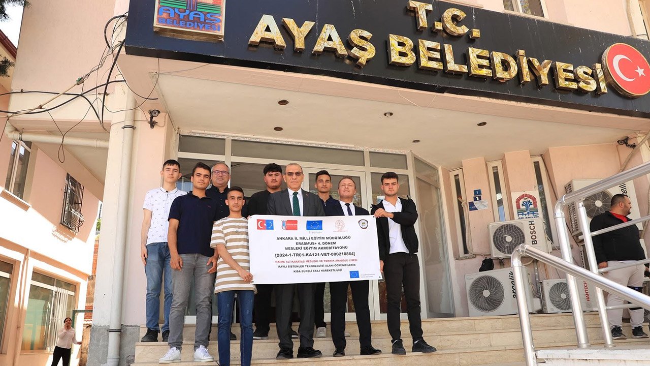 Ayaşlı meslek lisesi öğrencileri Hırvatistan’da staj yapacak