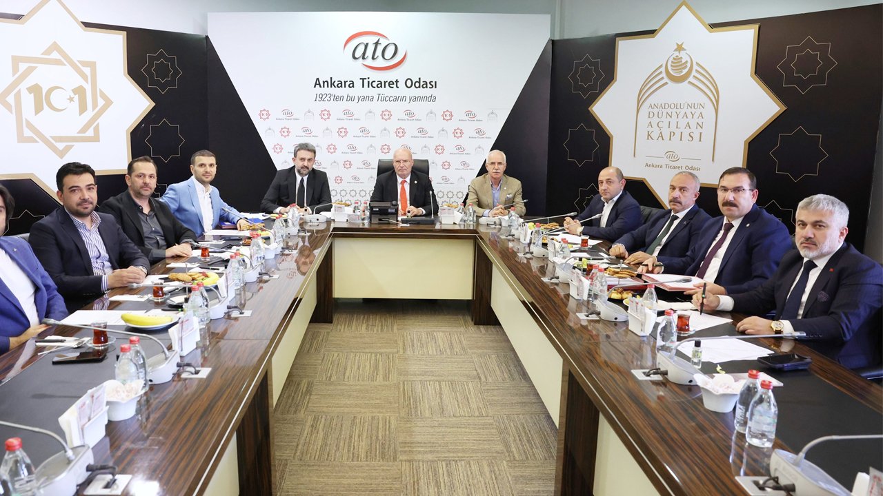 Ankaralı patronlar toplantıda: Üye talepleri gündemdeydi