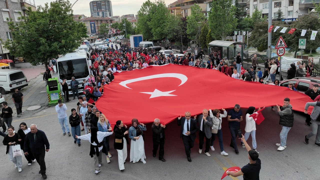 İstanbul'un fethinin 572. yılı Mamak'ta coşkuyla kutlandı
