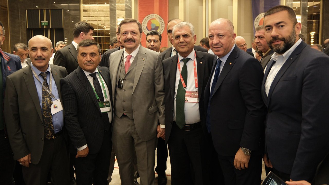 Ankaralı patronlar TOBB’un 81. Genel Kurul yemeğinde buluştu