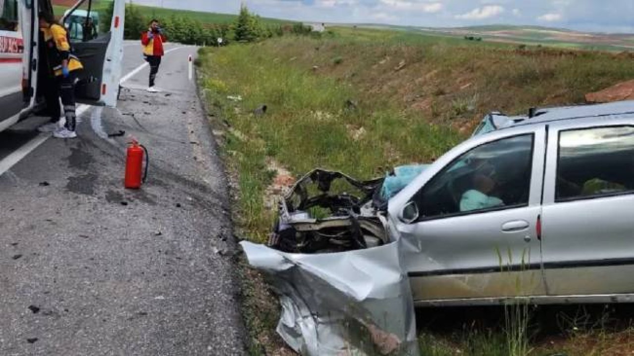 Kırşehir kara yolunda feci kaza: 2 kişi hayatını kaybetti