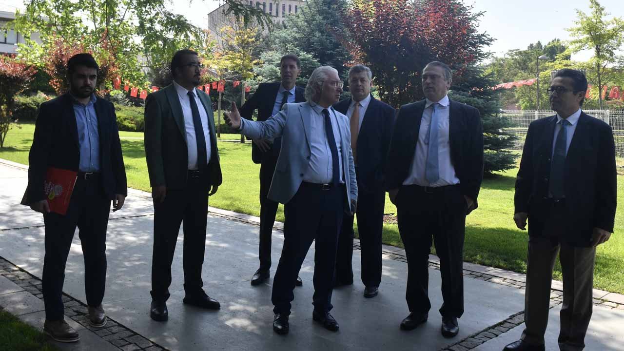 Avrupa Birliği heyeti Ankara'da Gençlik Parkı'nı ziyaret etti