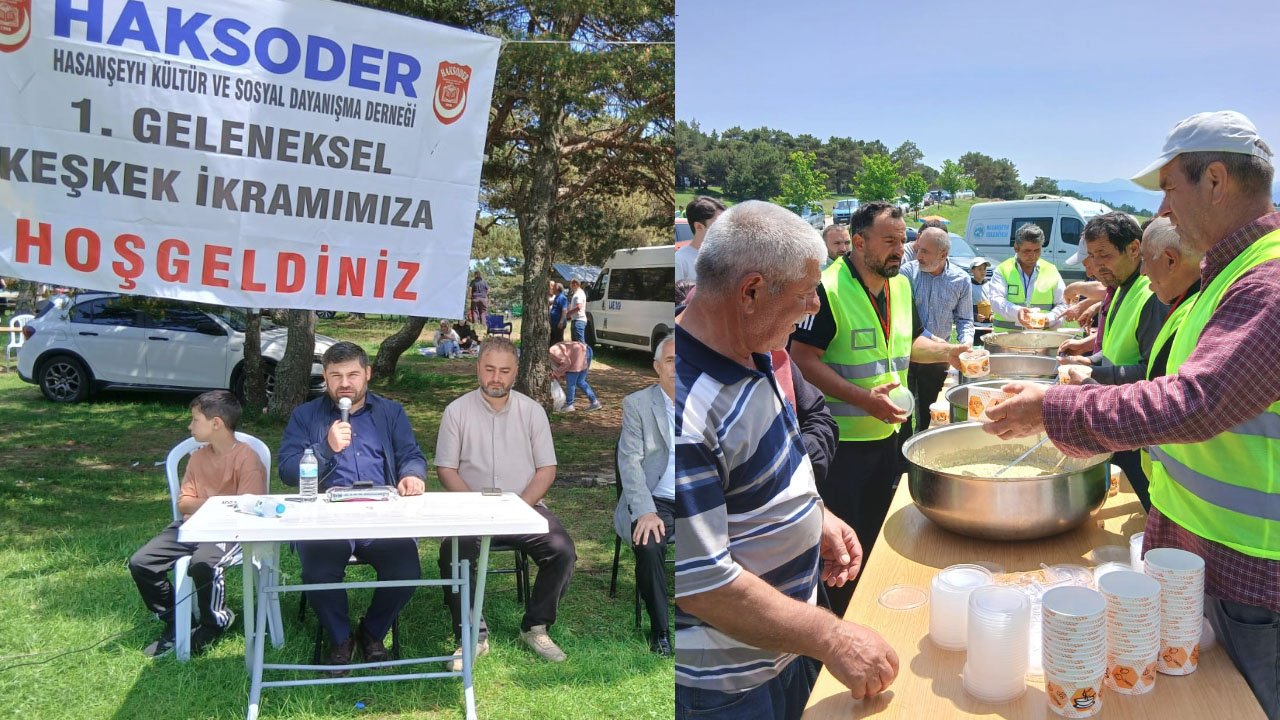 Haksoder’den Keşkek Festivali: Katılım yoğun oldu