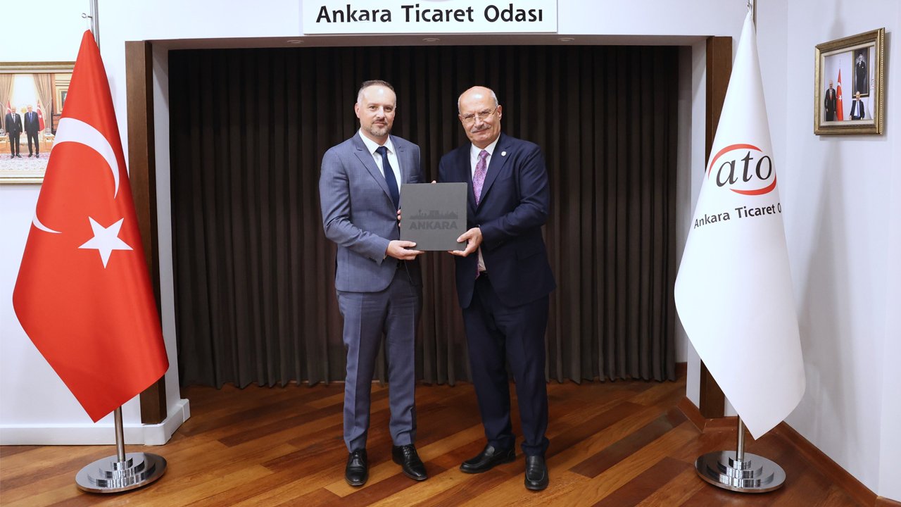 Ekvador Büyükelçisi Vega’dan Ankara Ticaret Odası'na ziyaret