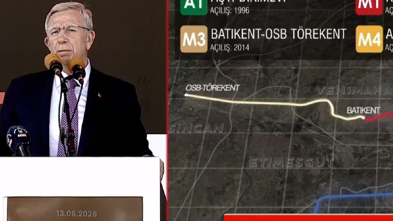 Dikimevi-Natoyolu metrosunun temeli atıldı: CHP lideri katılamadı