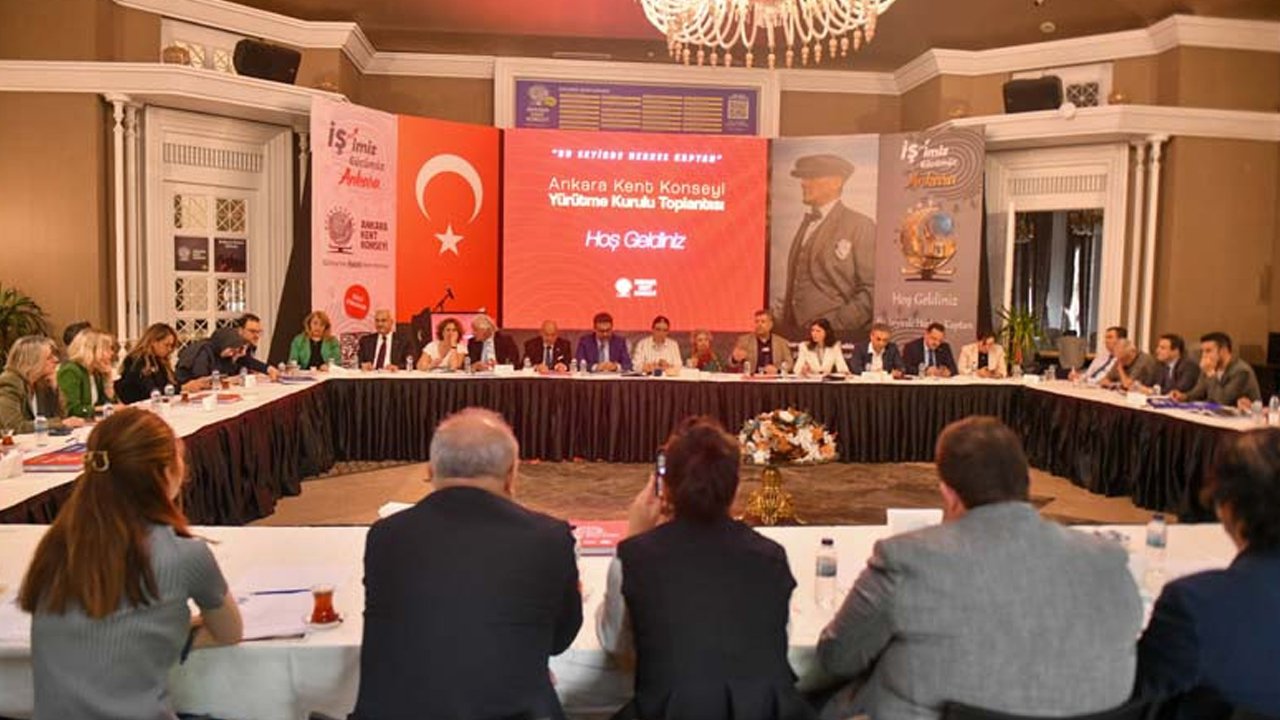Ankara Kent Konseyi 16-20 Haziran haftasını yoğun geçirecek