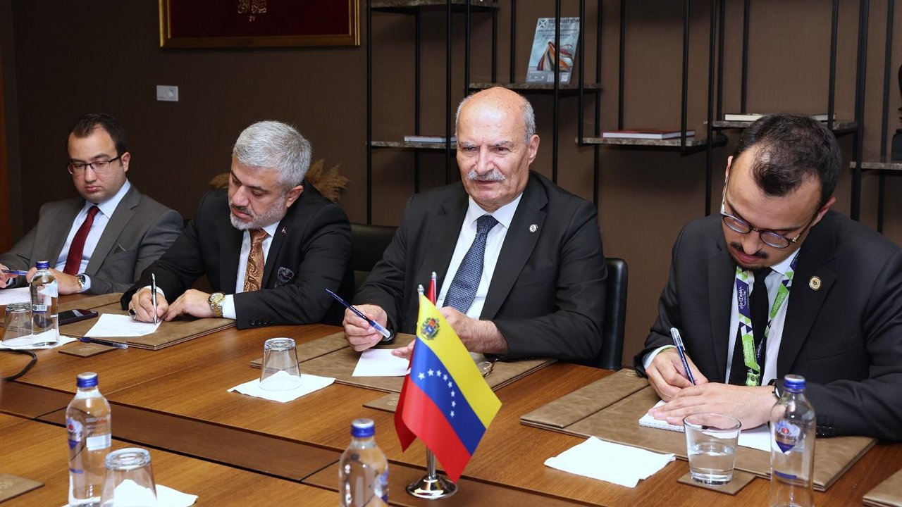 Ankaralı patronlar Venezuelalı heyet ile buluştu: Ticaret güçleniyor
