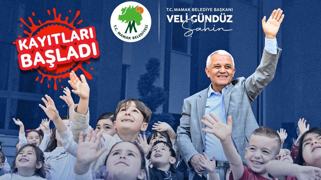 Mamak Belediyesi kreşlerinde 3-6 yaş kayıt heyecanı başladı