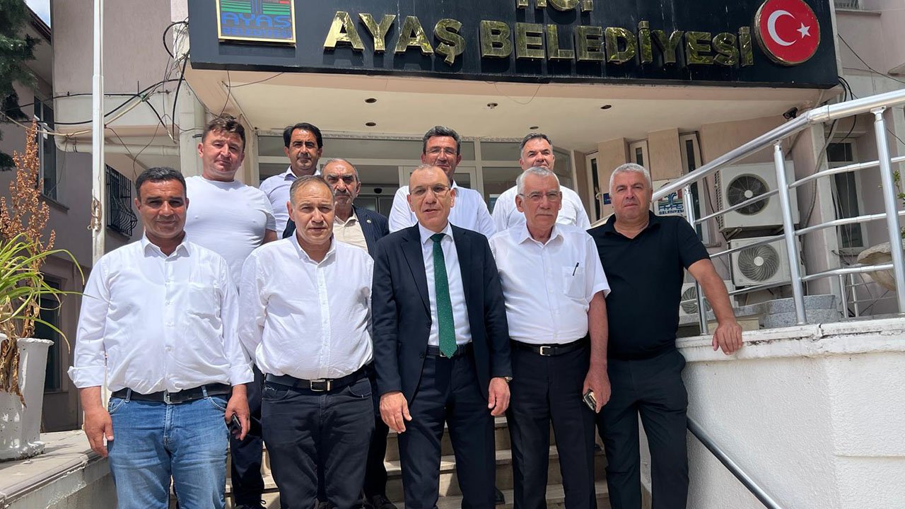 Ziraat Odası başkanlarından Ayaş Belediyesine destek: Hobi bahçeleriyle mücadelemiz sürecek