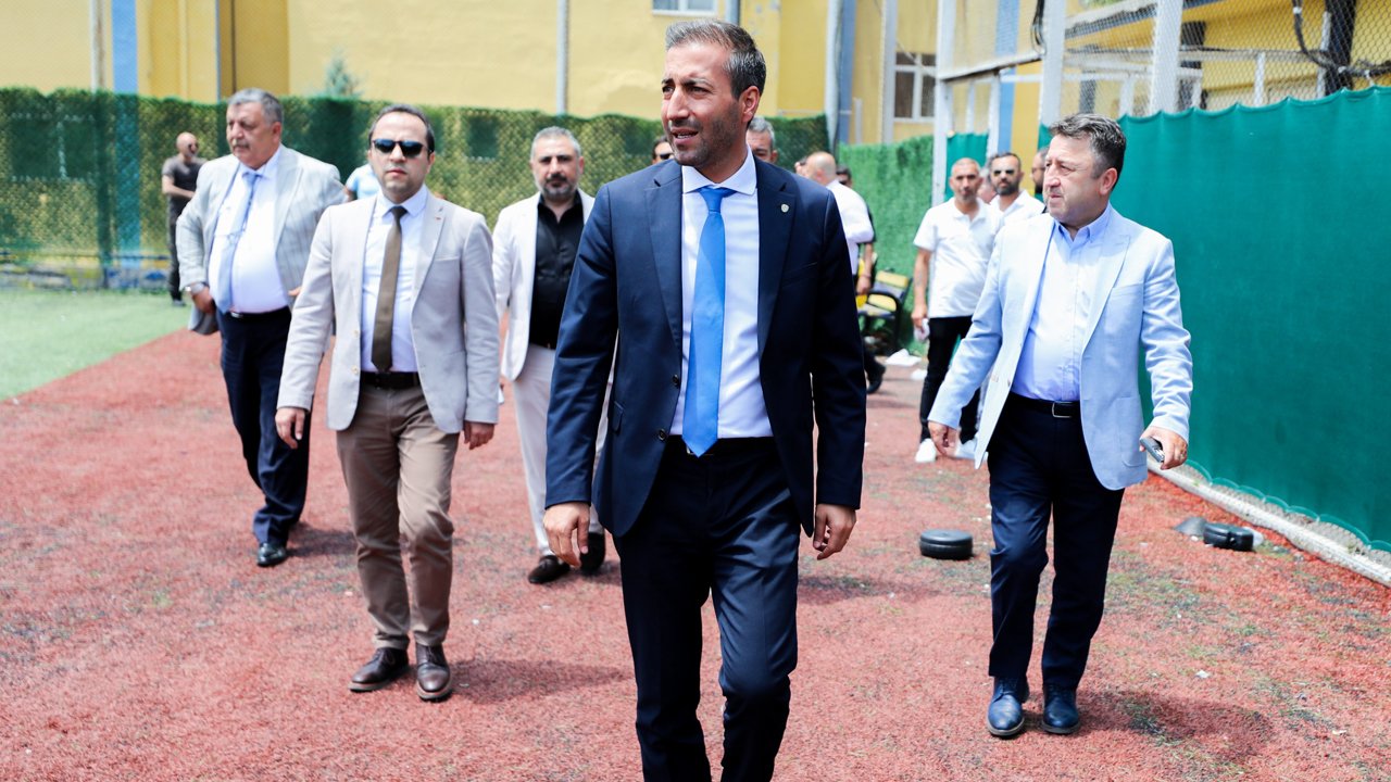 Ankaragücü Başkanı Gazi Ercüment Tekin altyapıyı yakından takip ediyor