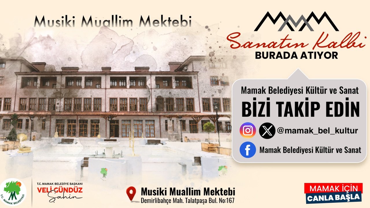 “Mamak Belediyesi Kültür ve Sanat” sayfası yayına başladı