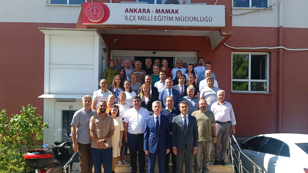 Bodrum'a atanan Mamak Kaymakamı öğretmenleri ziyaret etti