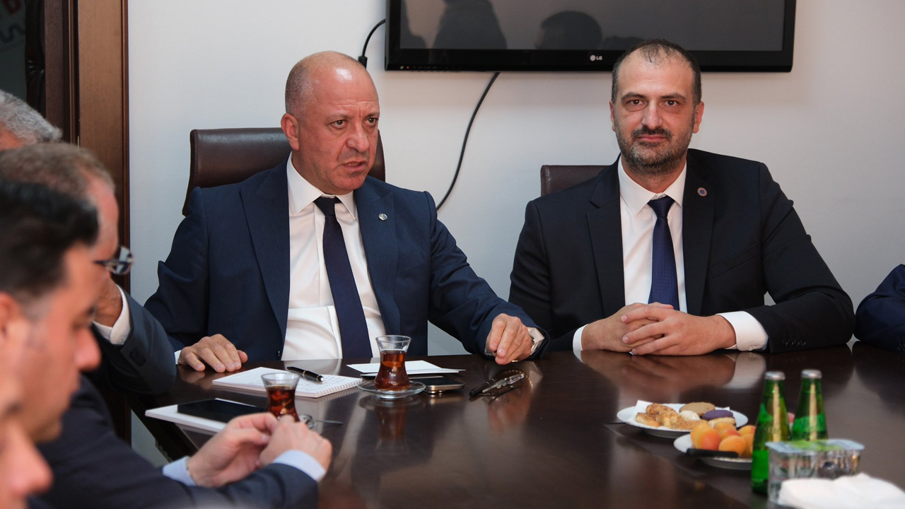 Ankaralı sanayiciler Ostimli iş insanlarını ziyaret etti