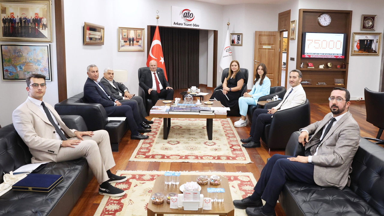 Ankara Ticaret Odası OSTİM İnşaat Makineleri heyetini ağırladı