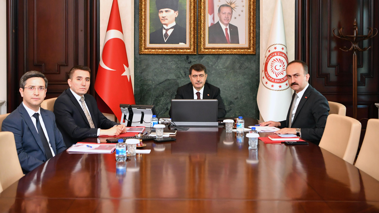 Ankara'da 'Suriyeli' toplantısı: Vali Vasip Şahin de katıldı