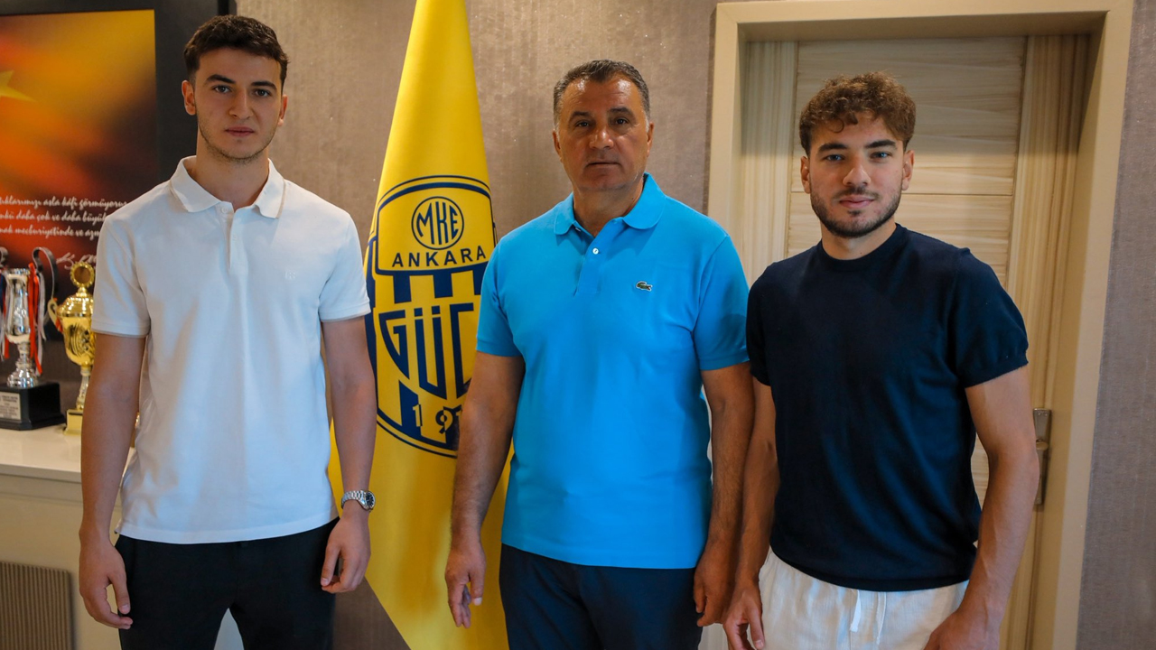 Ankaragücü üç genç futbolcuyla sözleşme imzaladı
